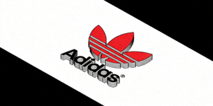 阿迪达斯Adidas运动品牌标志 - 三条纹图案